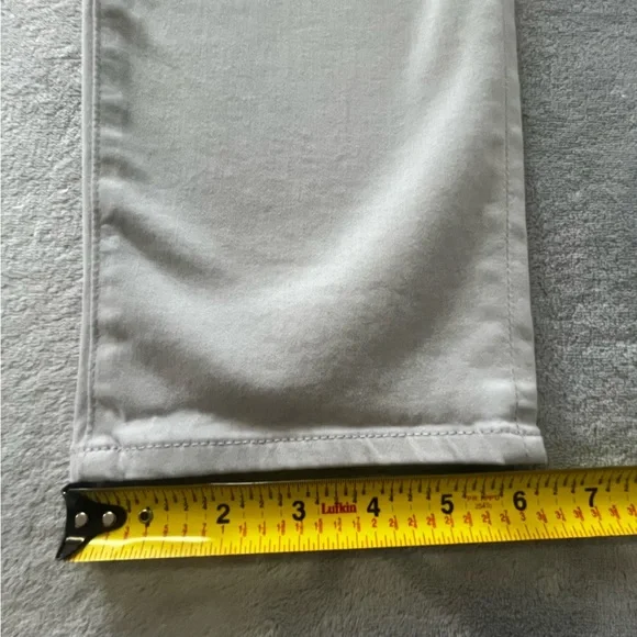 AG Adriano Goldschmied The Prima Crop Cigarette Light Grey Skinny Jeans - Picture 14 of 16